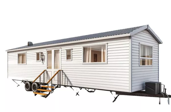 Faire nettoyer les façades d'un mobil-home fragile, Hyères, LVGF